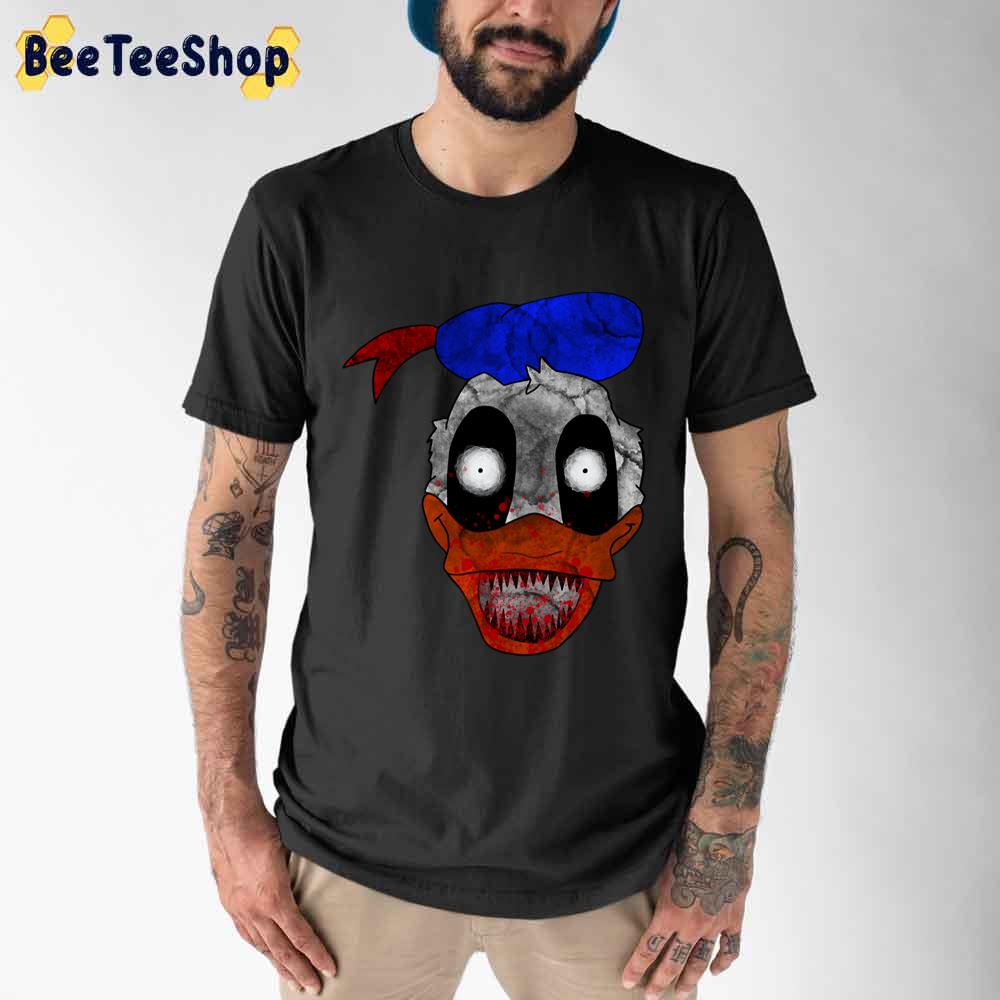 Horror Donald Duck Unisex T-Shirt Horror Donald Duck Unisex T-Shirt
