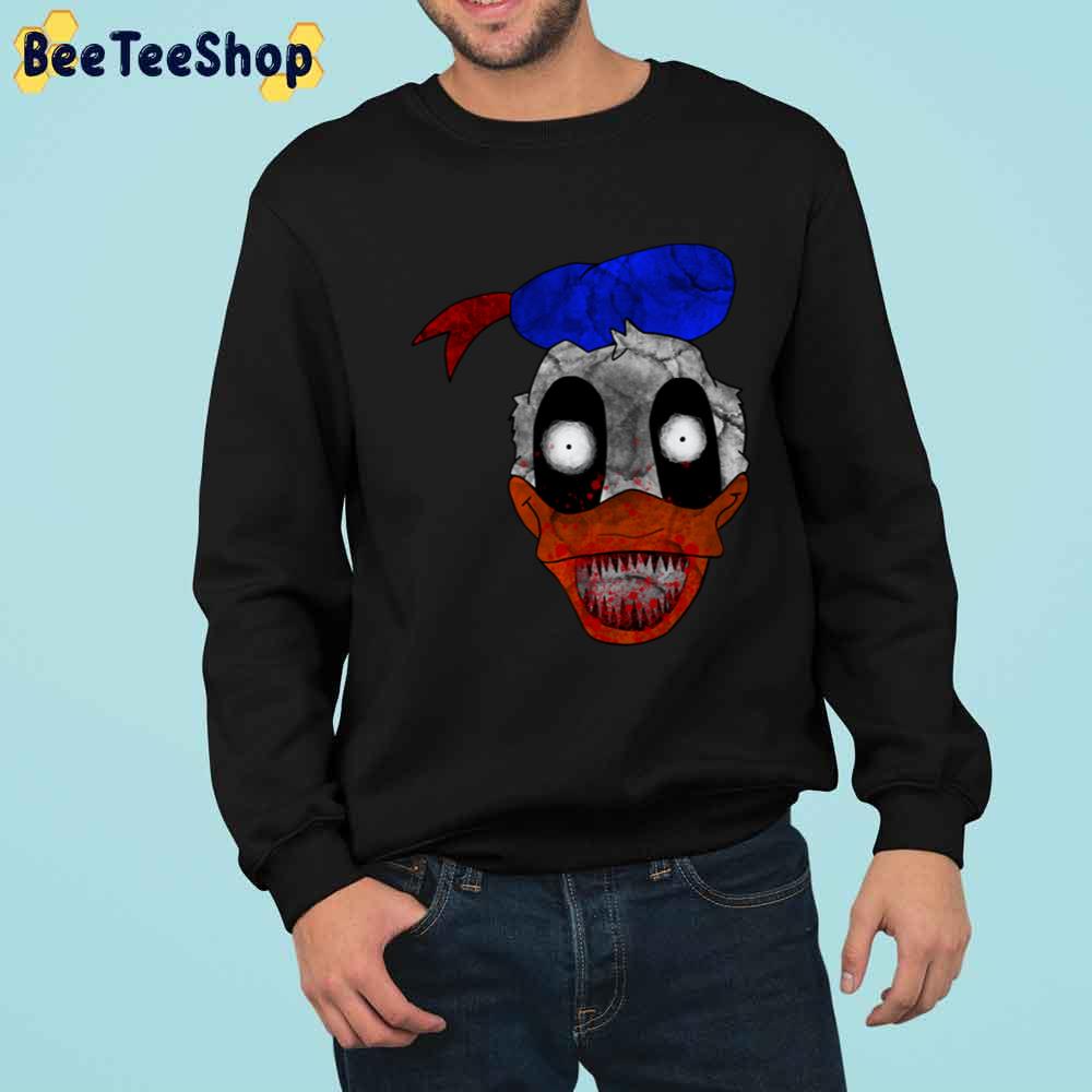 Horror Donald Duck Unisex T-Shirt Horror Donald Duck Unisex T-Shirt