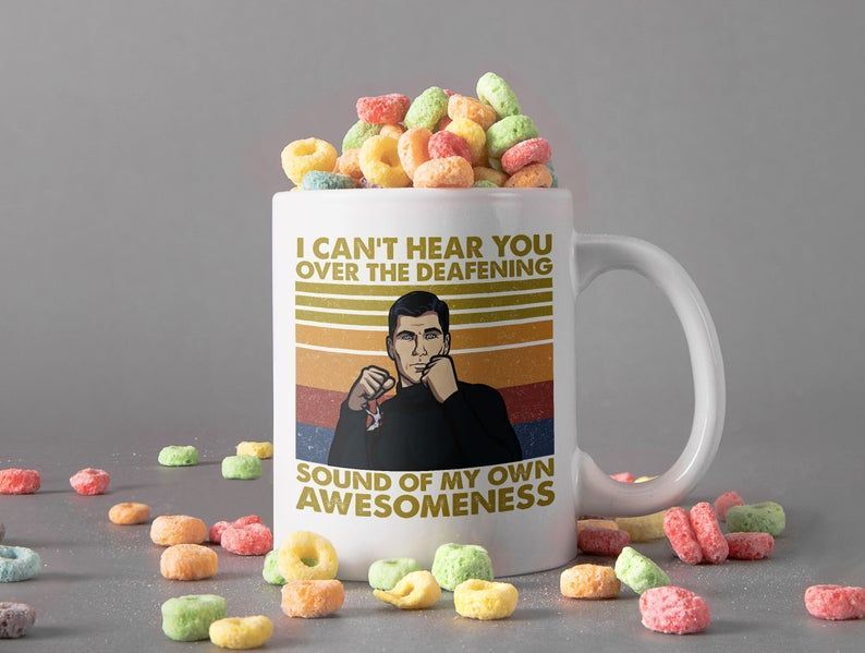 I Can't Hear You Over The Deafening Sound Of My Own Awesomeness Mug Retro Vintage Mug Premium Sublime Ceramic Coffee Mug White I Can't Hear You Over The Deafening Sound Of My Own Awesomeness Mug Retro Vintage Mug Premium Sublime Ceramic Coffee Mug White