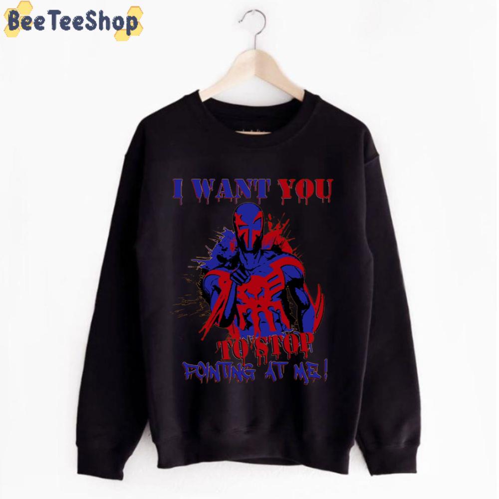 I Want You To Stop Pointing At Me Spider Pointer 2099 Graphic Unisex T-Shirt I Want You To Stop Pointing At Me Spider Pointer 2099 Graphic Unisex T-Shirt