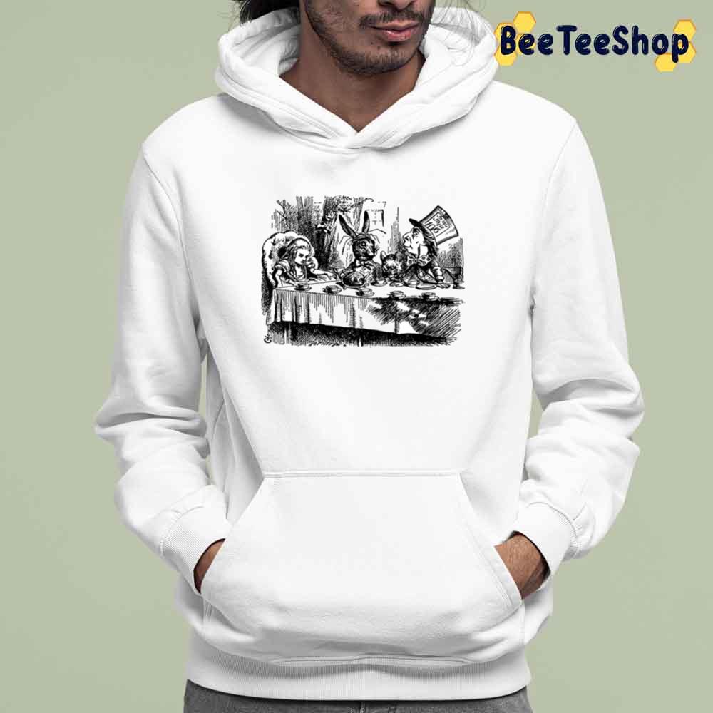 Illustration Alice In Wonderland Unisex T-Shirt Illustration Alice In Wonderland Unisex T-Shirt