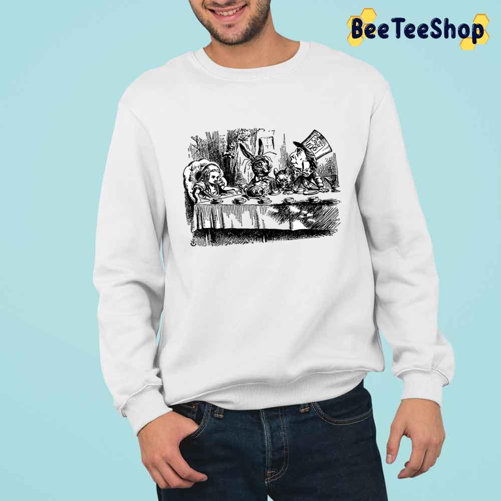 Illustration Alice In Wonderland Unisex T-Shirt Illustration Alice In Wonderland Unisex T-Shirt