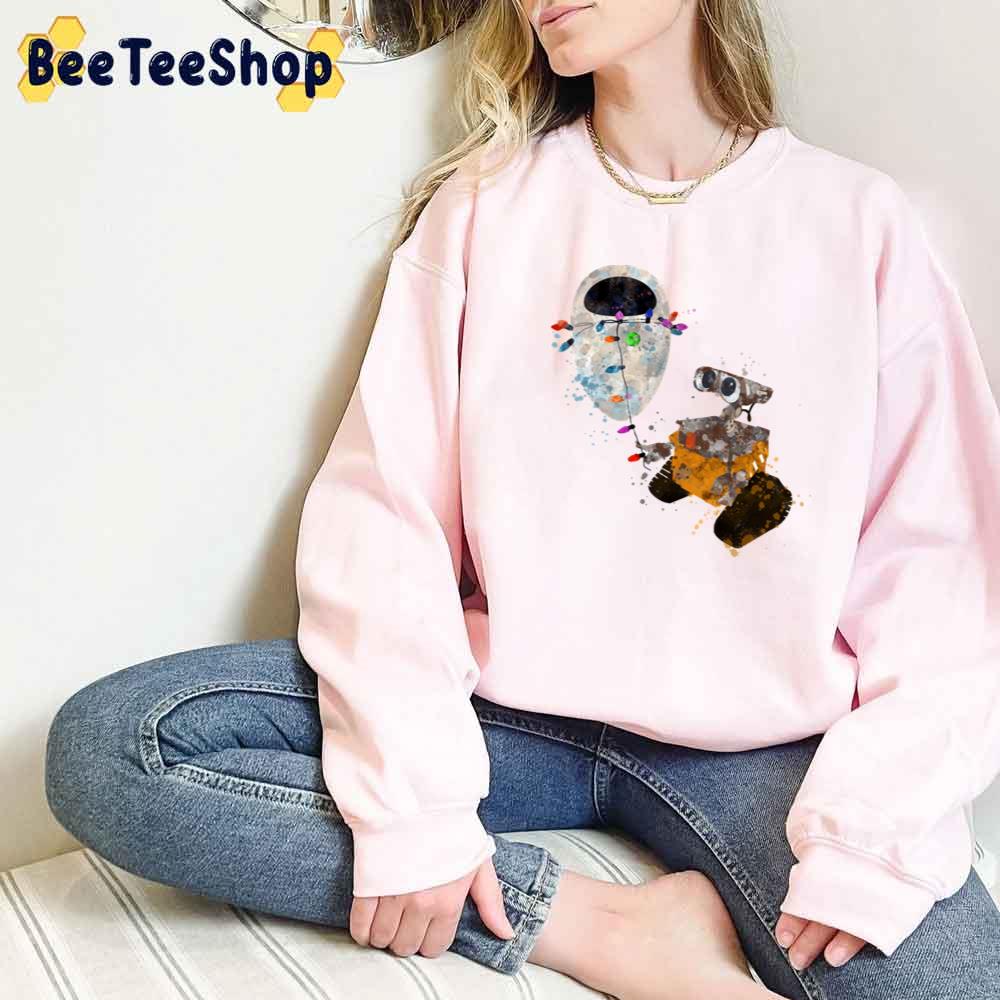 I'm Right Here Always Dot And Splash Art Work Wall-E Eve Unisex T-Shirt I'm Right Here Always Dot And Splash Art Work Wall-E Eve Unisex T-Shirt
