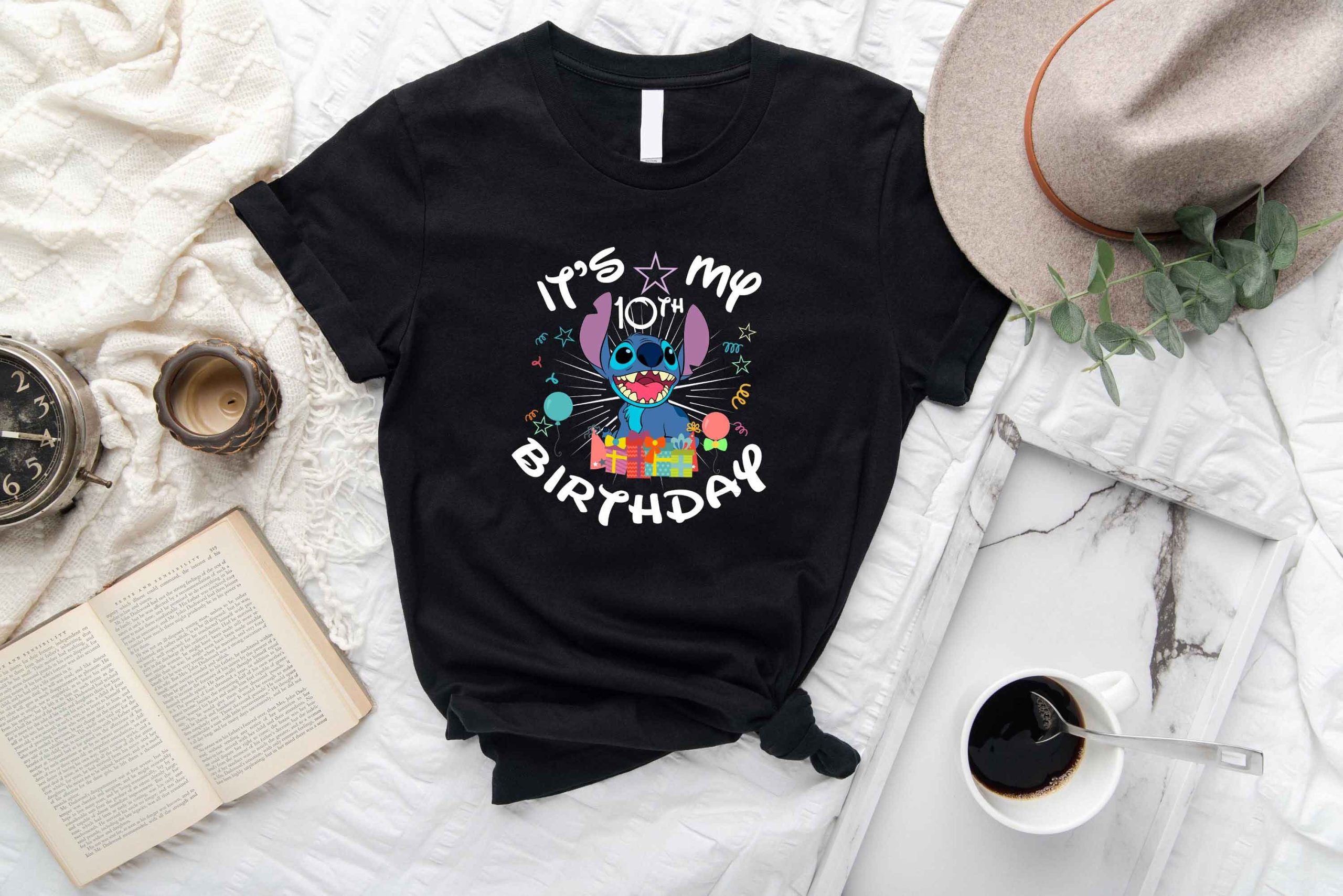 It's My 10th Birthday Stitch Unisex T-Shirt It's My 10th Birthday Stitch Unisex T-Shirt