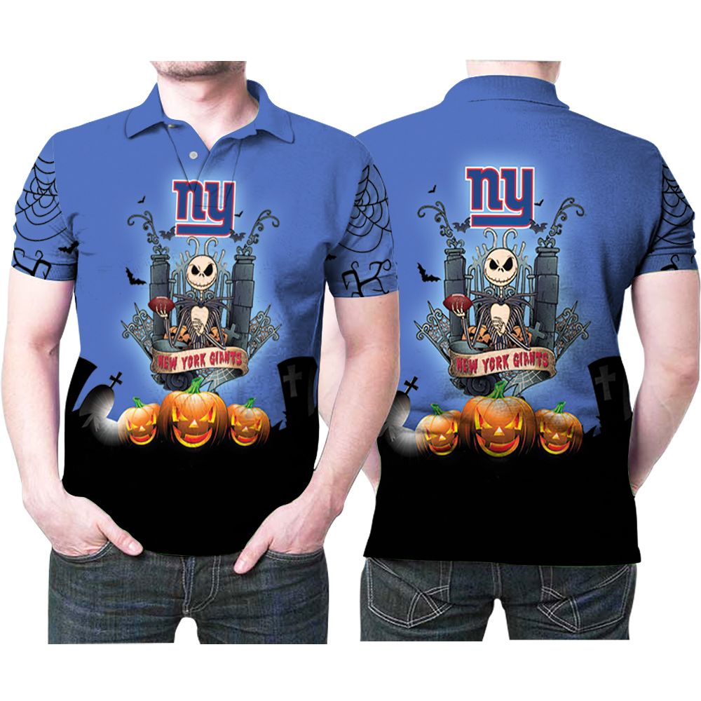 Jack Skellington New York Giants Pumpkins Halloween 3d Printed Gift For New York Giants Fan Polo Shirt All Over Print Shirt 3d T-shirt Jack Skellington New York Giants Pumpkins Halloween 3d Printed Gift For New York Giants Fan Polo Shirt All Over Print Shirt 3d T-shirt