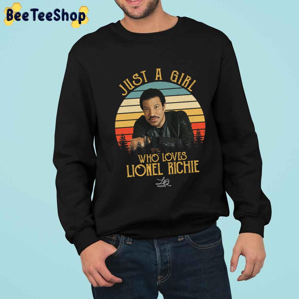 Just A Girl Who Loves Lionel Richie Unisex T-Shirt Just A Girl Who Loves Lionel Richie Unisex T-Shirt