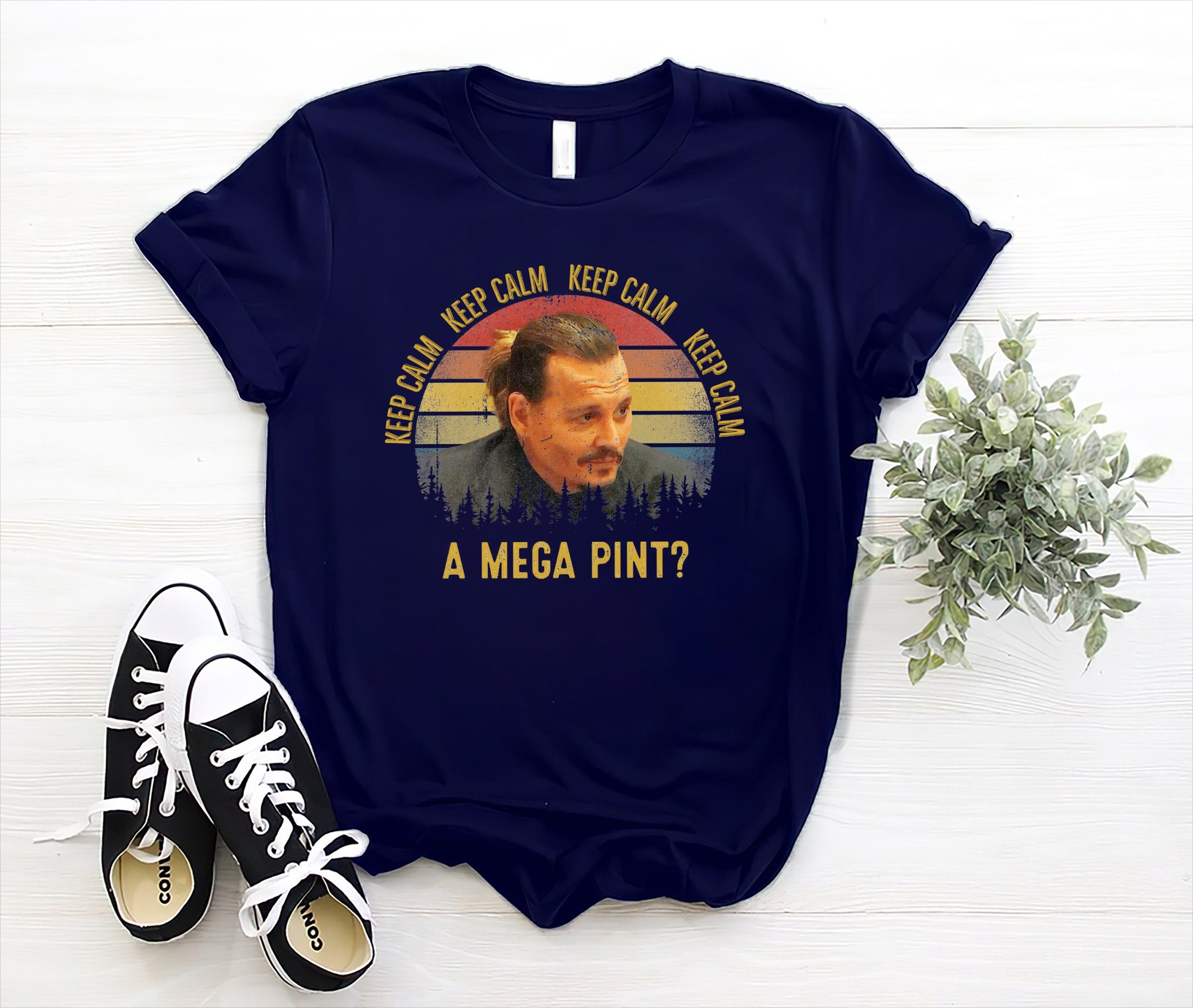 Keep Calm A Mega Pint Justice For Johnny Depp Unisex T-Shirt Keep Calm A Mega Pint Justice For Johnny Depp Unisex T-Shirt