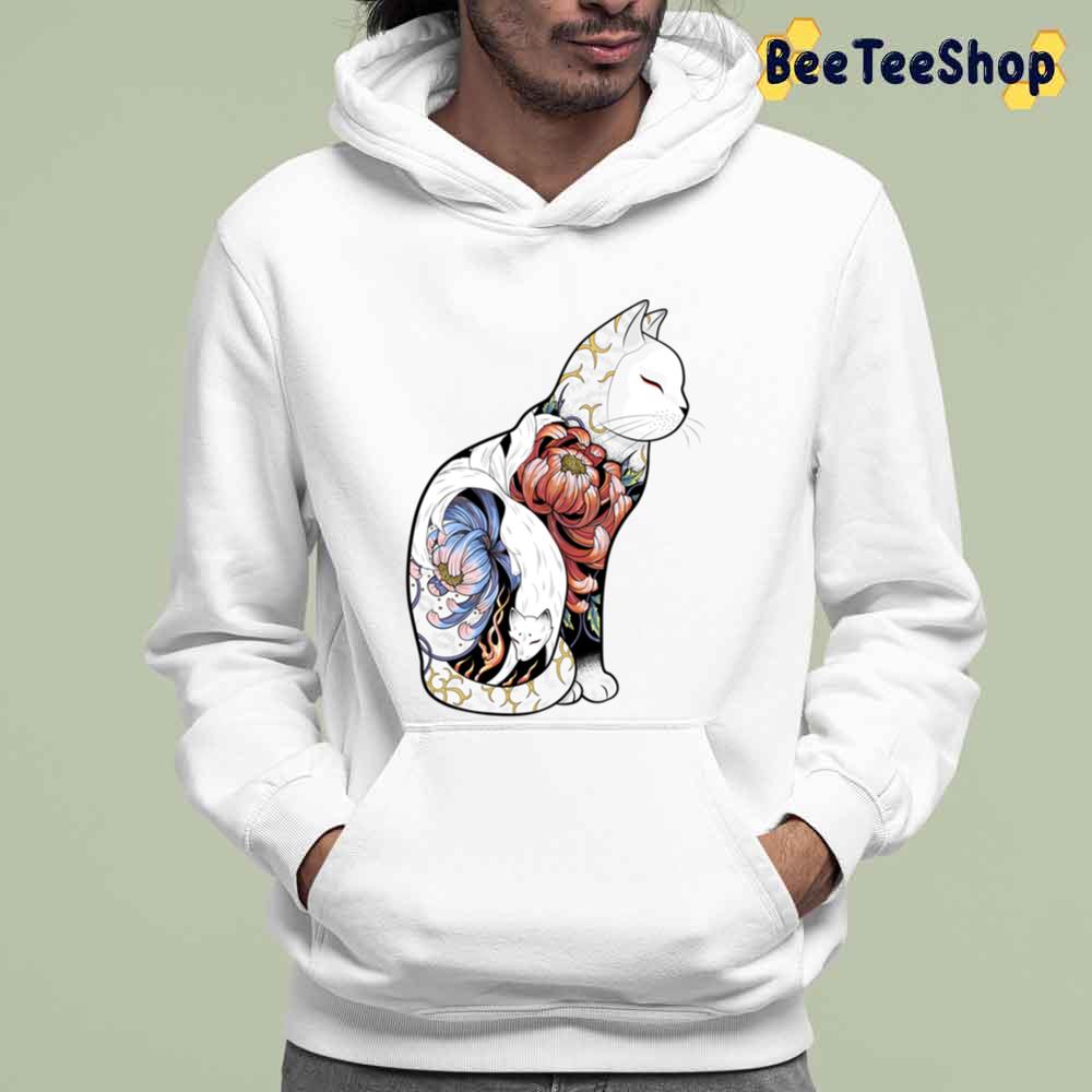Kitsune Cat Tattoo Unisex T-Shirt Kitsune Cat Tattoo Unisex T-Shirt
