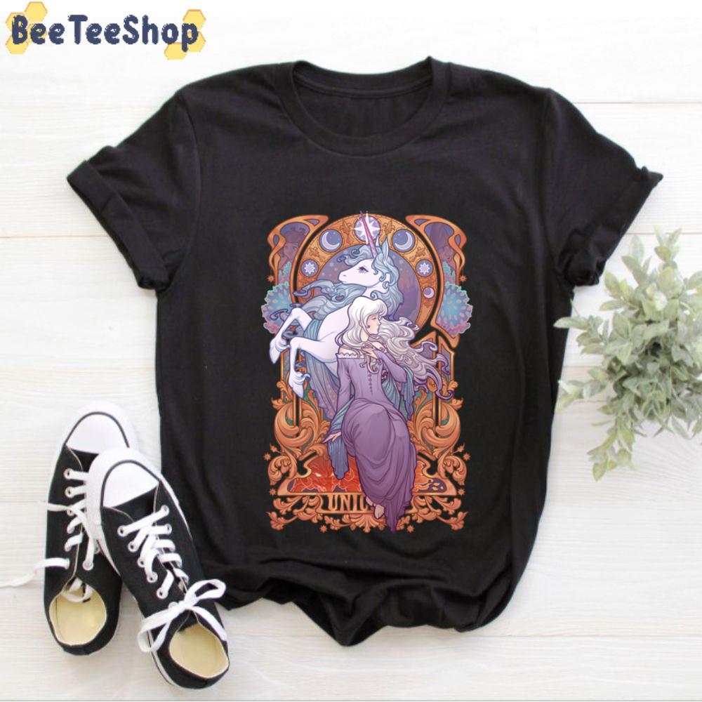 Lady Amalthea The Last Unicorn Fitted Unisex T-Shirt Lady Amalthea The Last Unicorn Fitted Unisex T-Shirt