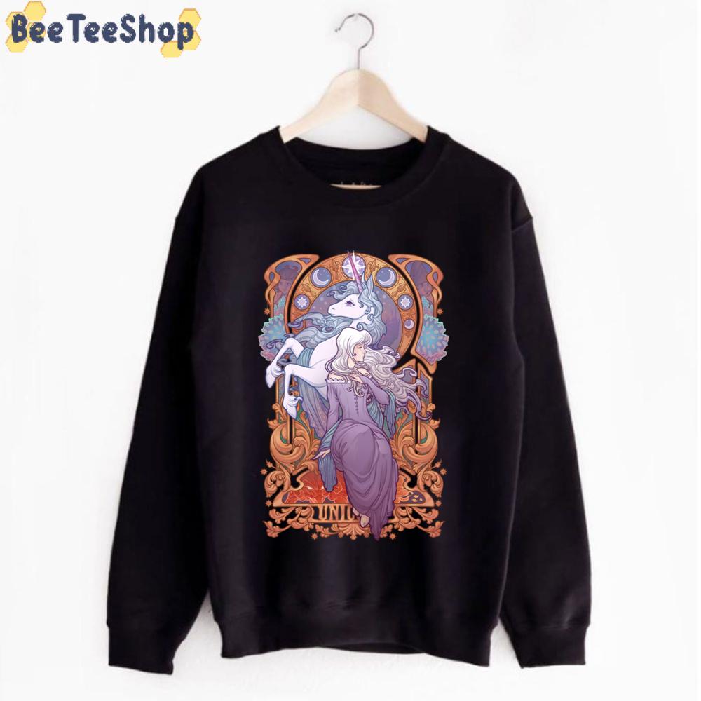 Lady Amalthea The Last Unicorn Fitted Unisex T-Shirt Lady Amalthea The Last Unicorn Fitted Unisex T-Shirt