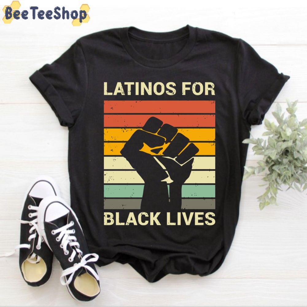 Latinos For Black Lives Pride Month Unisex T-Shirt Latinos For Black Lives Pride Month Unisex T-Shirt