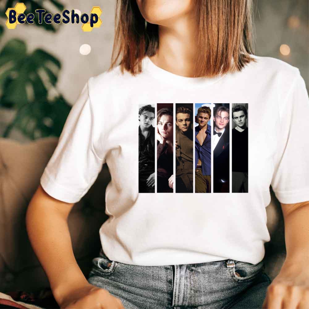 Leonardo Dicaprio Collage Unisex T-Shirt Leonardo Dicaprio Collage Unisex T-Shirt
