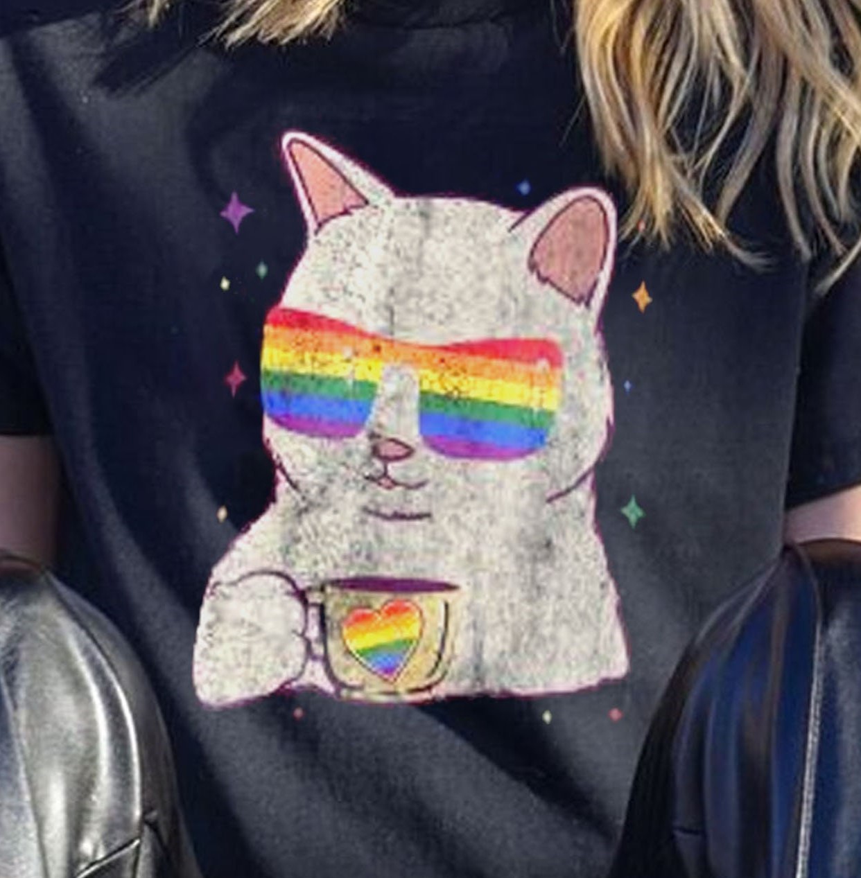 Lgbt Ally Cat Pride Month Unisex T-Shirt Lgbt Ally Cat Pride Month Unisex T-Shirt