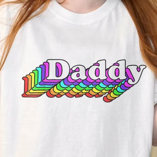 Lgbt Daddy Pride Month Unisex T-Shirt Lgbt Daddy Pride Month Unisex T-Shirt