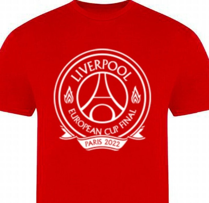 Liverpool European Cup Final Paris 2022 Football Unisex T-Shirt Unisex T-Shirt Liverpool European Cup Final Paris 2022 Football Unisex T-Shirt Unisex T-Shirt