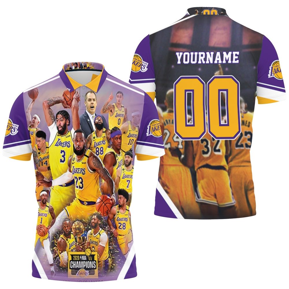 Los Angeles Lakers 2020 Champions For Fans Polo Shirt All Over Print Shirt 3d T-shirt Los Angeles Lakers 2020 Champions For Fans Polo Shirt All Over Print Shirt 3d T-shirt
