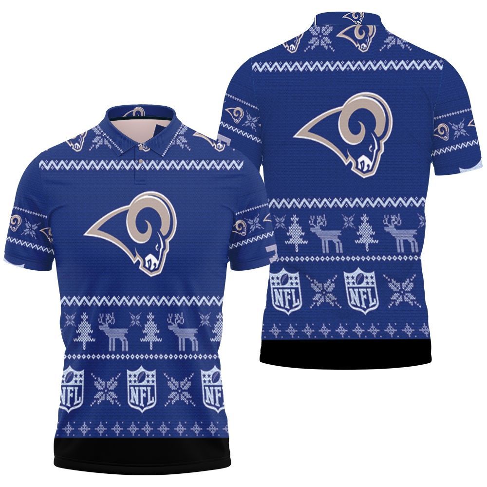 Los Angeles Rams Ugly Sweatshirt Christmas 3d Polo Shirt All Over Print Shirt 3d T-shirt Los Angeles Rams Ugly Sweatshirt Christmas 3d Polo Shirt All Over Print Shirt 3d T-shirt