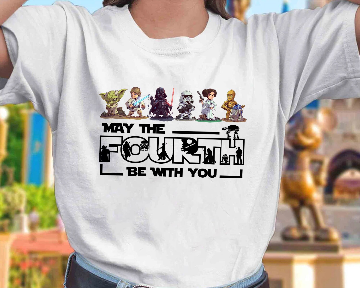 May The 4th Be With You Disney Star Wars Unisex T-Shirt May The 4th Be With You Disney Star Wars Unisex T-Shirt