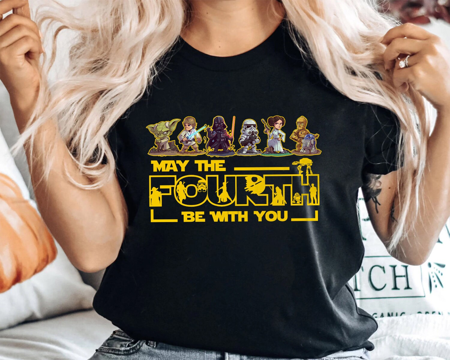 May The 4th Be With You Disney Star Wars Unisex T-Shirt May The 4th Be With You Disney Star Wars Unisex T-Shirt