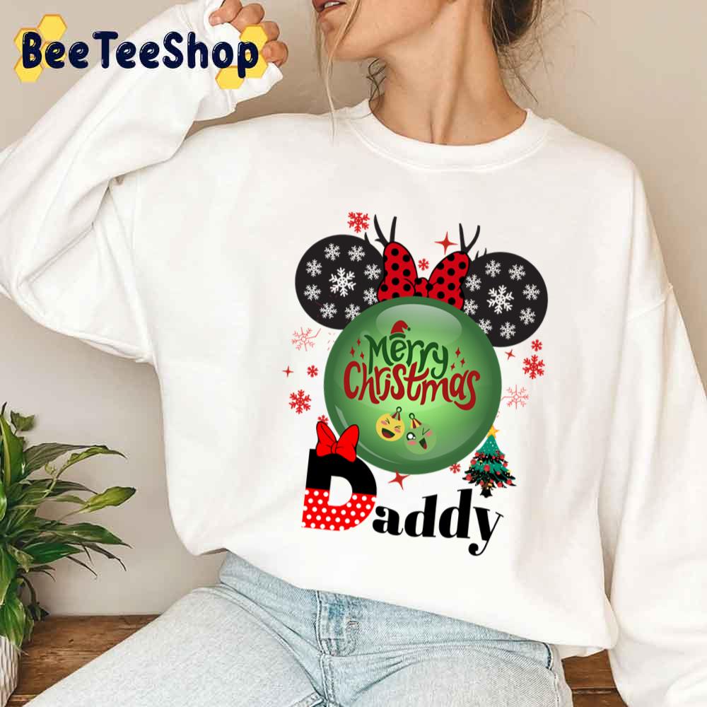 Merry Christmas Daddy Mickey Mouse Unisex T-Shirt Merry Christmas Daddy Mickey Mouse Unisex T-Shirt