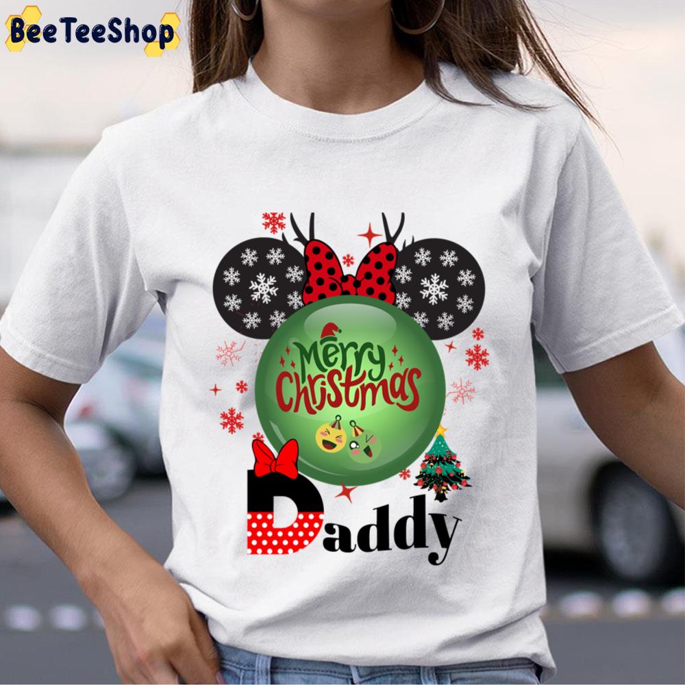 Merry Christmas Daddy Mickey Mouse Unisex T-Shirt Merry Christmas Daddy Mickey Mouse Unisex T-Shirt