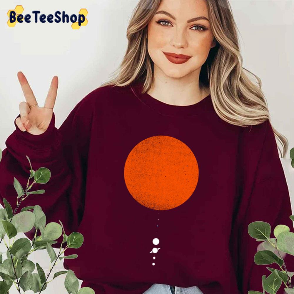 Minimal Solar System Unisex T-Shirt Minimal Solar System Unisex T-Shirt