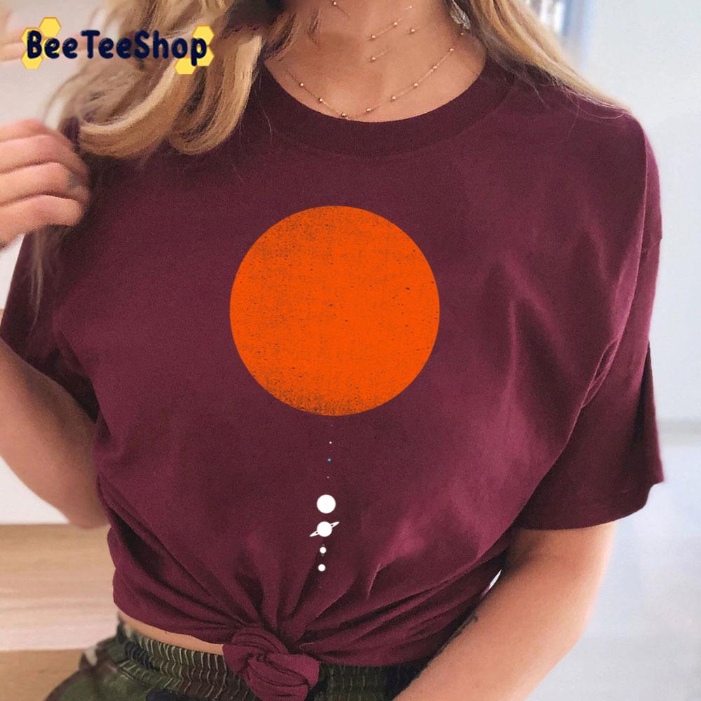 Minimal Solar System Unisex T-Shirt Minimal Solar System Unisex T-Shirt