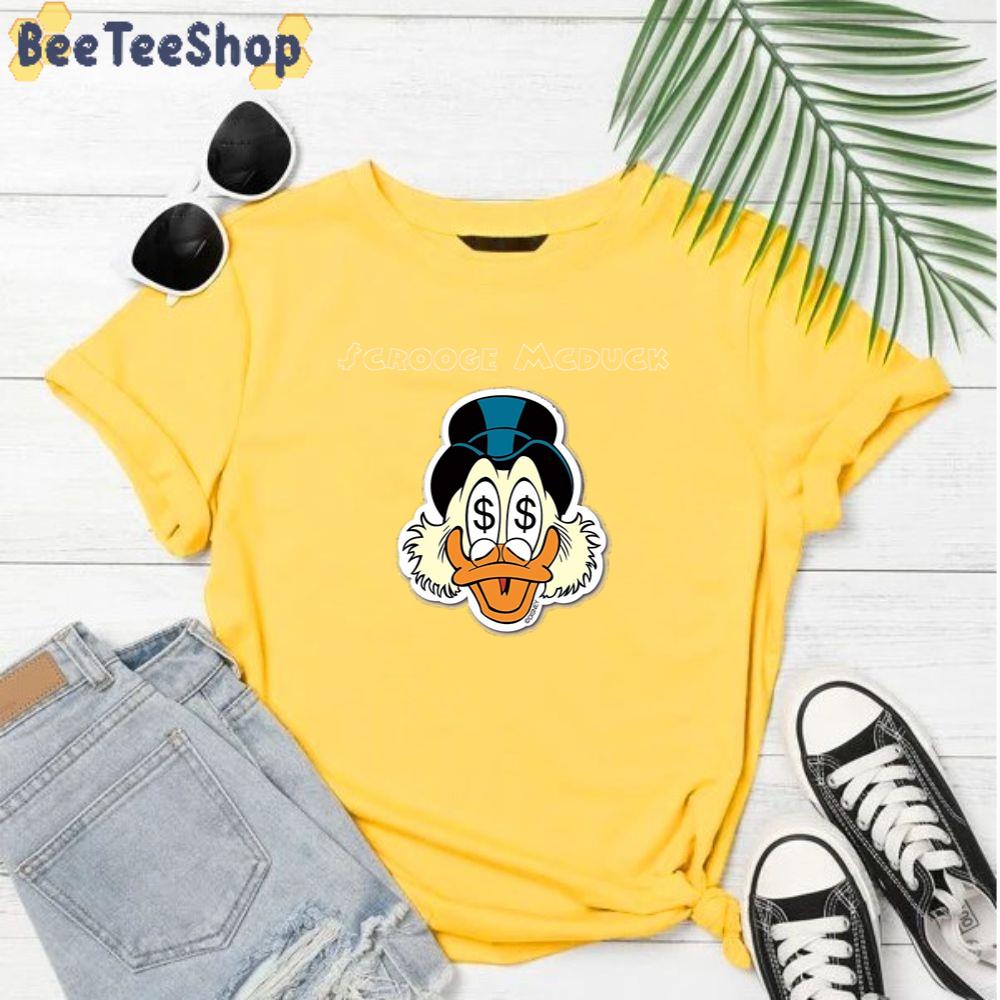 Money In Eye Scrooge Mcduck Custom Unisex T-Shirt Money In Eye Scrooge Mcduck Custom Unisex T-Shirt