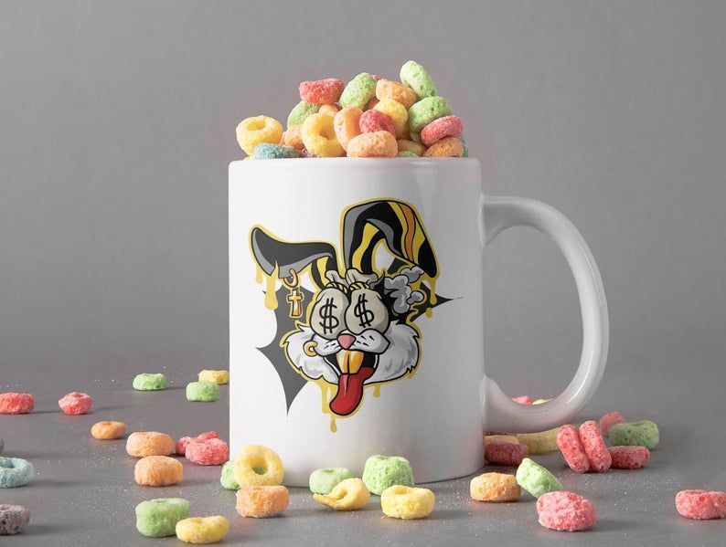 Money Motive Bunny Mug Bugs Bunny Mug Bunny Lover Gift Premium Sublime Ceramic Coffee Mug White Money Motive Bunny Mug Bugs Bunny Mug Bunny Lover Gift Premium Sublime Ceramic Coffee Mug White