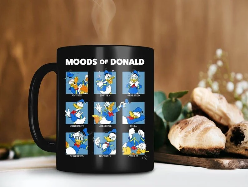 Mood Of Donald Duck Mug Donald Lover Gift Disney Coffee Mug Premium Sublime Ceramic Coffee Mug Black Mood Of Donald Duck Mug Donald Lover Gift Disney Coffee Mug Premium Sublime Ceramic Coffee Mug Black
