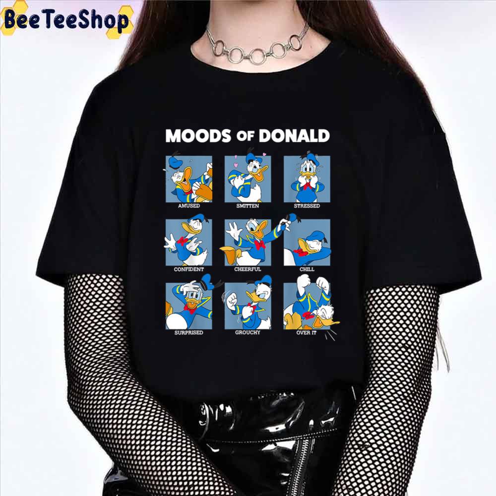 Moods Of Duck Cute Donal Duck Unisex T-Shirt Moods Of Duck Cute Donal Duck Unisex T-Shirt