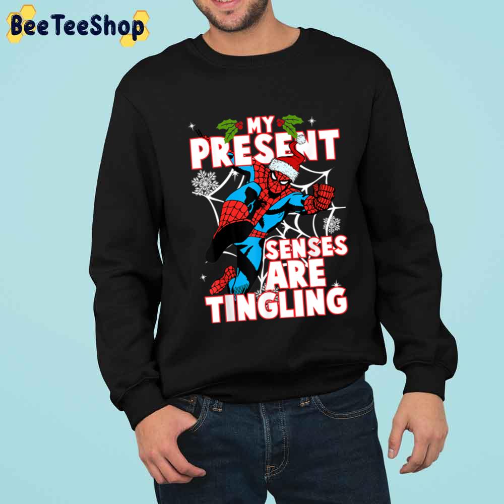 My Present Senses Tingling Spider Man Unisex T-Shirt My Present Senses Tingling Spider Man Unisex T-Shirt