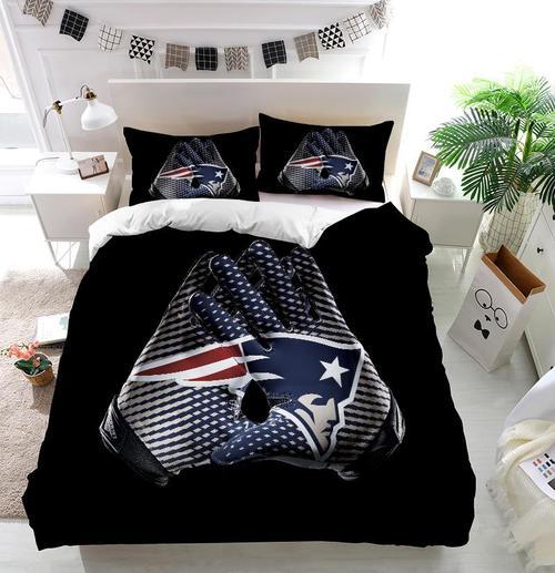 NFL New England Patriots Gloves Bedding Set NFL New England Patriots Gloves Bedding Set