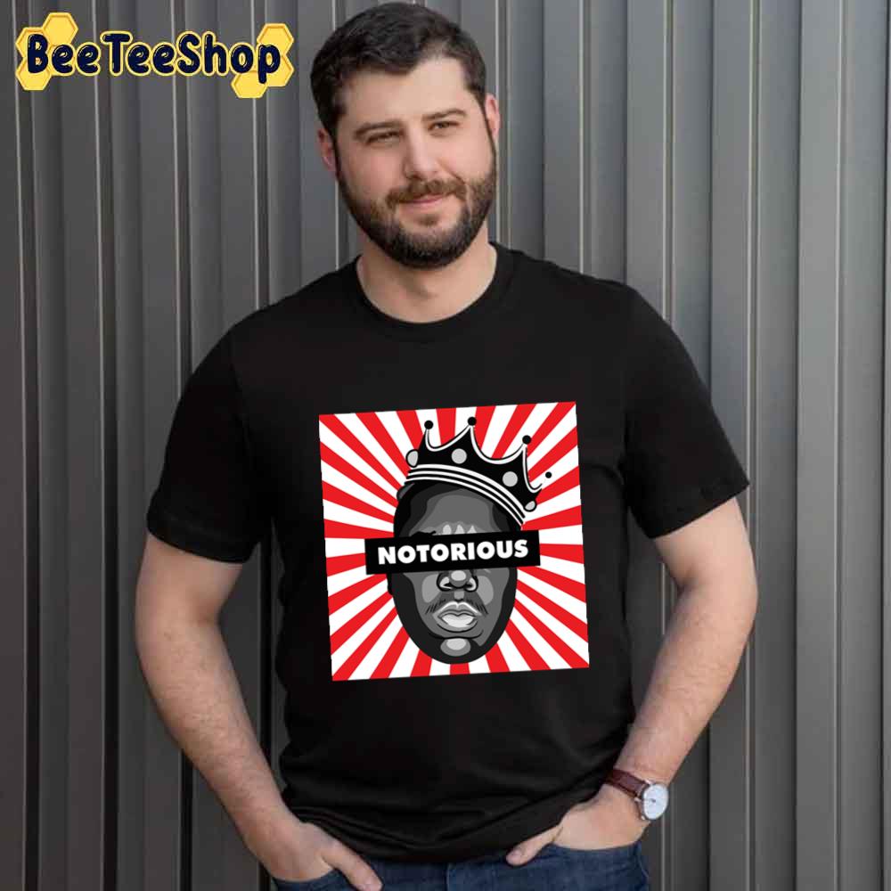 Notorious B.I.G Black Rapper Unisex T-Shirt Notorious B.I.G Black Rapper Unisex T-Shirt