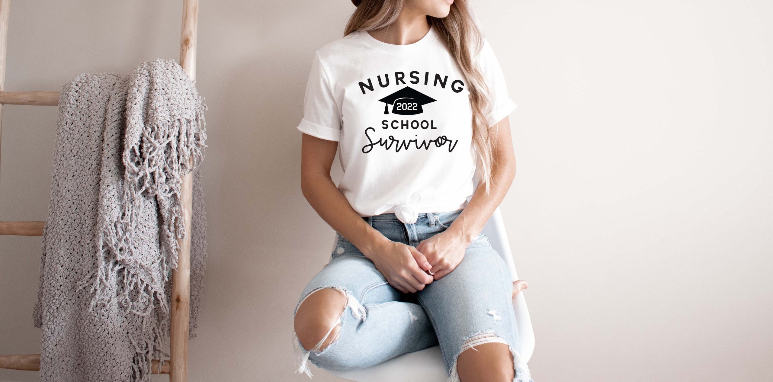 Nursing 2022 School Survivor Graduation Day Unisex T-Shirt Nursing 2022 School Survivor Graduation Day Unisex T-Shirt