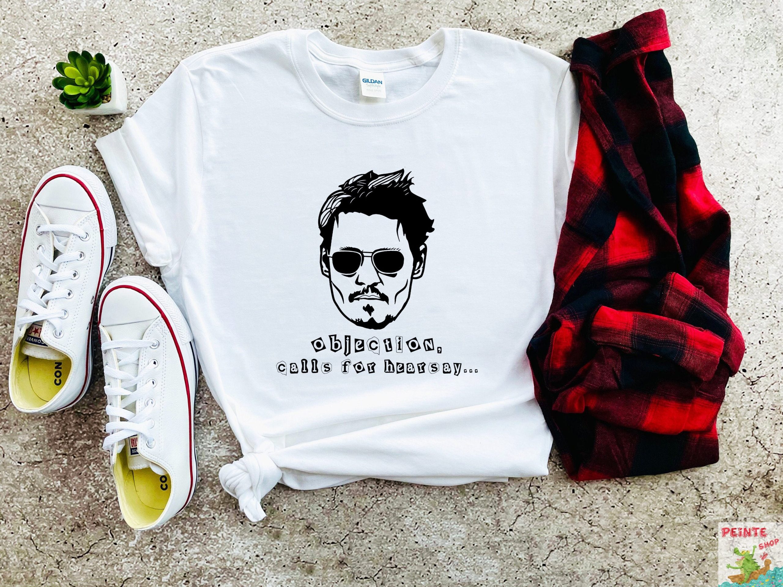 Objection Calls For Hearsay Justice For Johnny Depp Unisex T-shirt Objection Calls For Hearsay Justice For Johnny Depp Unisex T-shirt