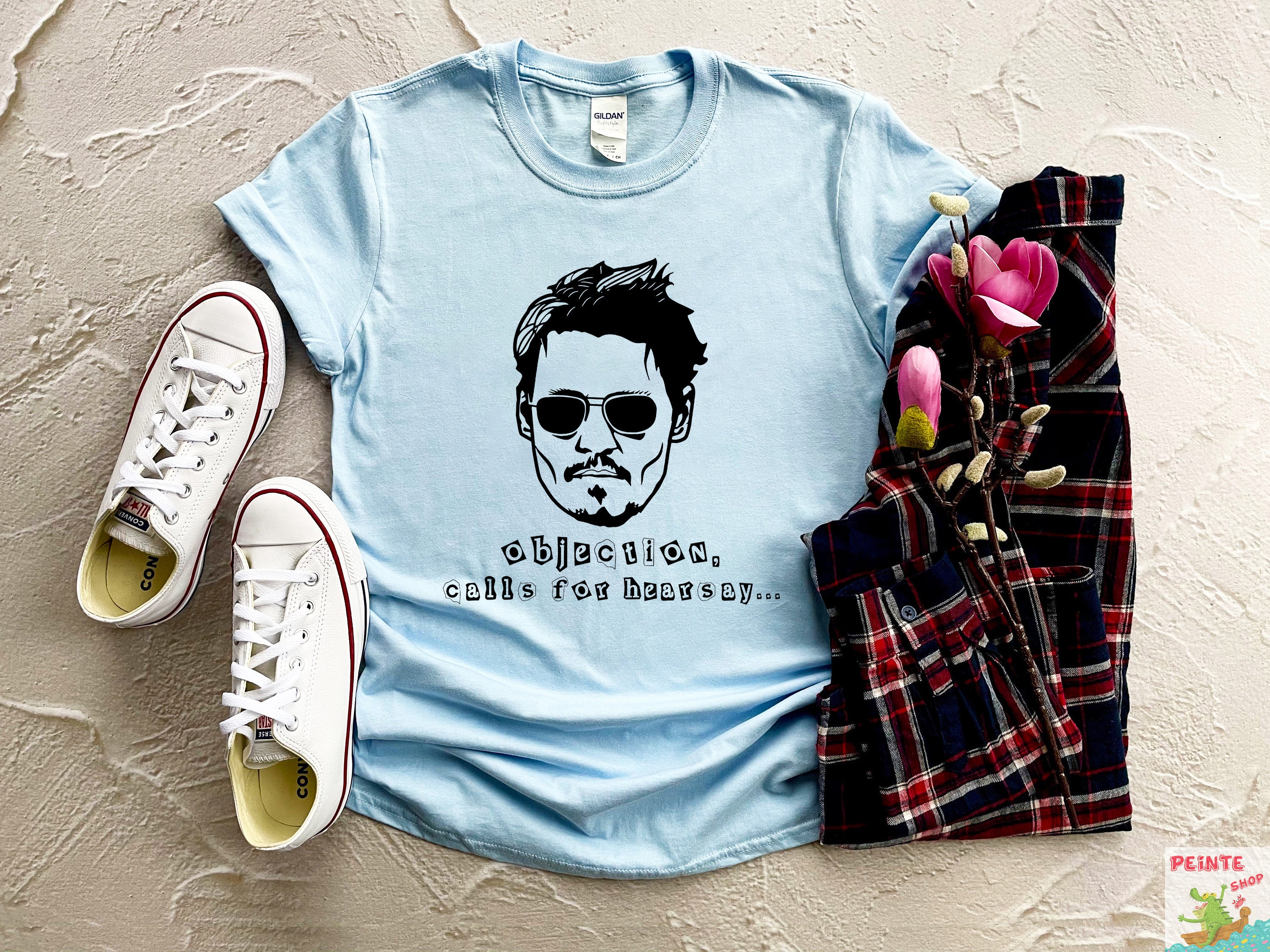 Objection Calls For Hearsay Justice For Johnny Depp Unisex T-shirt
