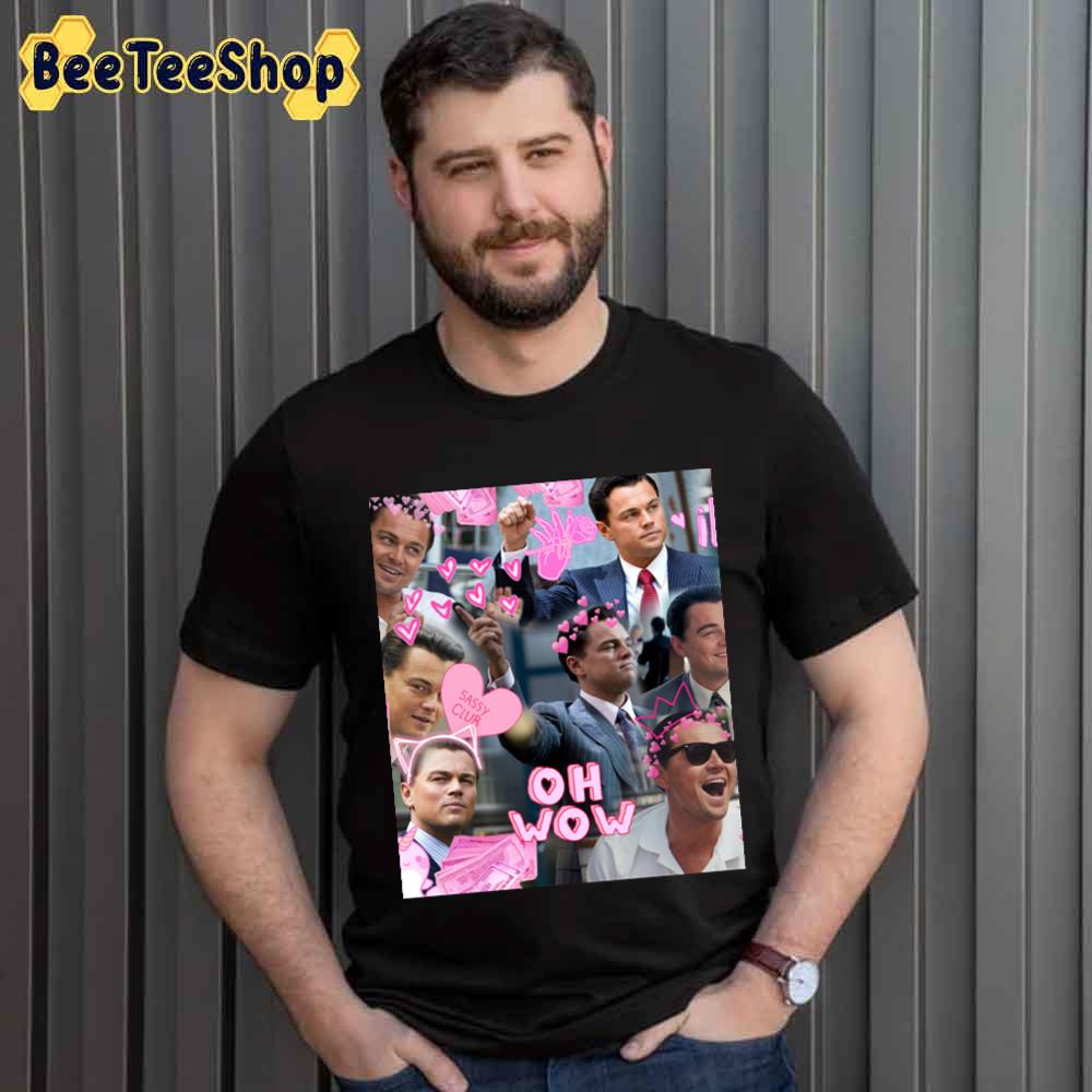 Oh Wow Sweet Leonardo Dicaprio Collage Unisex T-Shirt Oh Wow Sweet Leonardo Dicaprio Collage Unisex T-Shirt