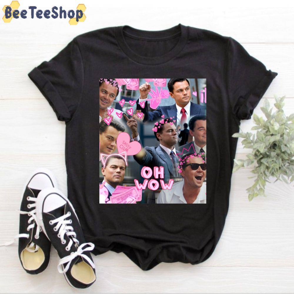Oh Wow Sweet Leonardo Dicaprio Collage Unisex T-Shirt Oh Wow Sweet Leonardo Dicaprio Collage Unisex T-Shirt