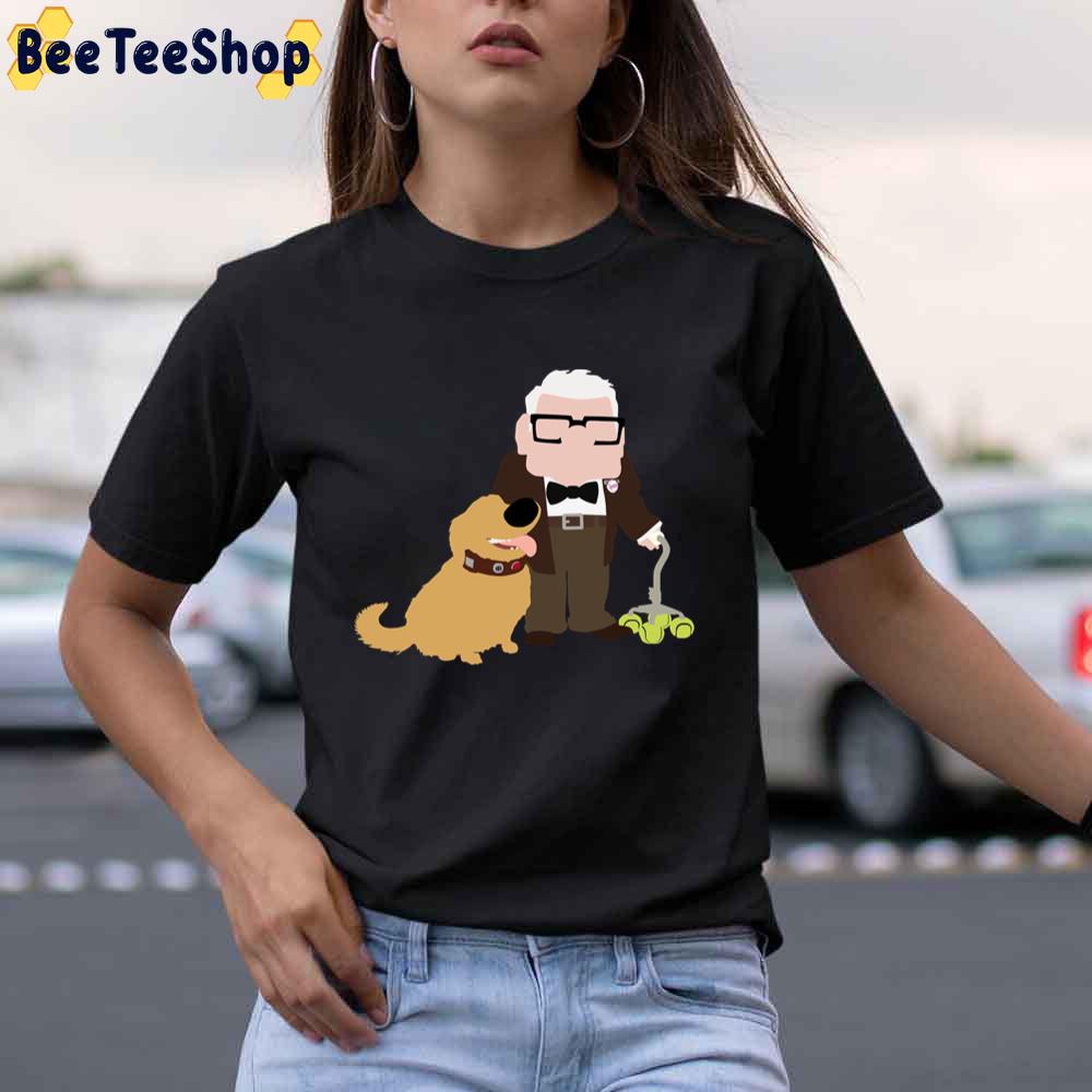 Old Man And His Loyal Dog Up Movie Unisex T-Shirt Old Man And His Loyal Dog Up Movie Unisex T-Shirt