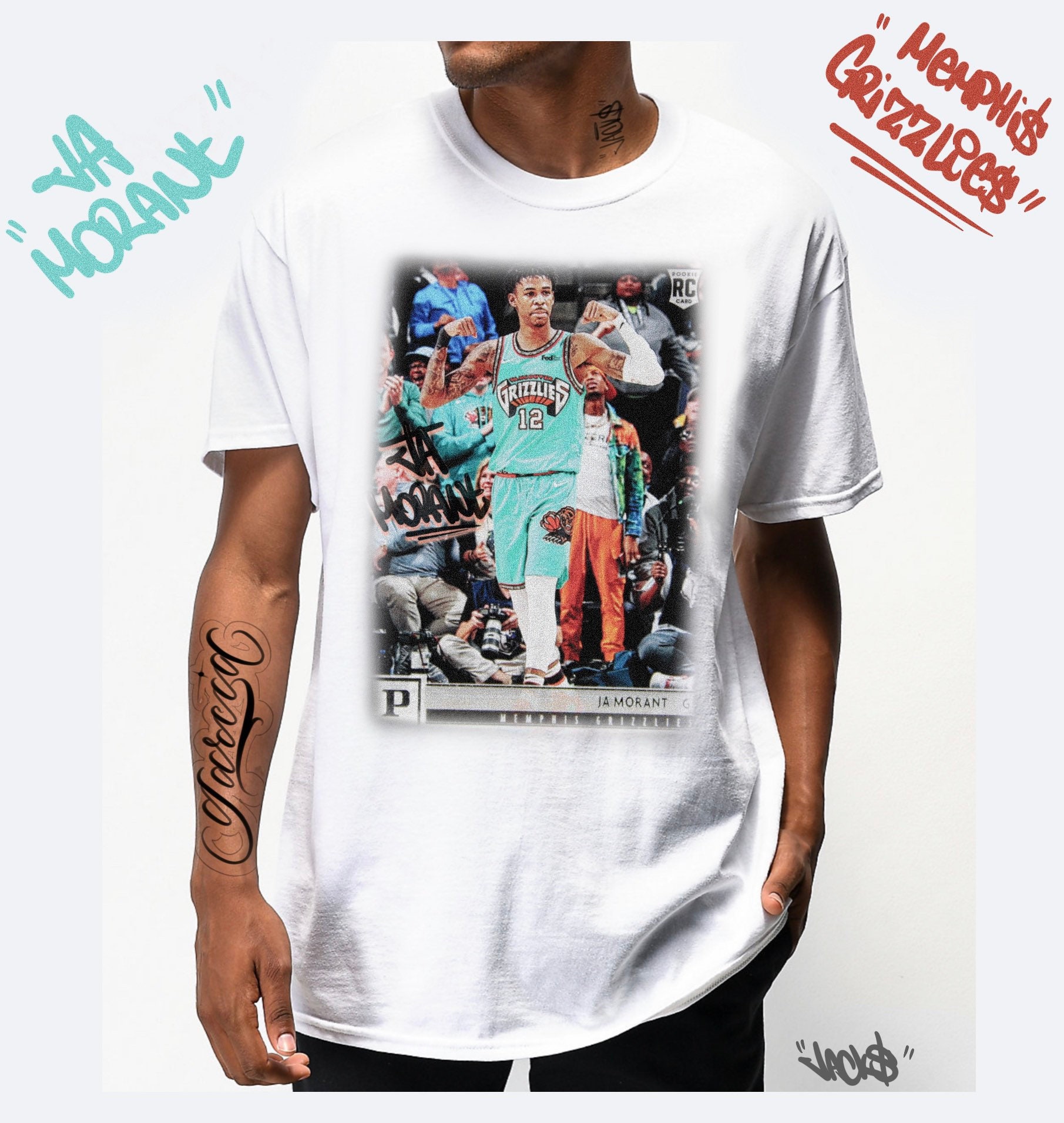 Old Style Ja Morant Grizzlies Basketball Unisex T-Shirt Old Style Ja Morant Grizzlies Basketball Unisex T-Shirt