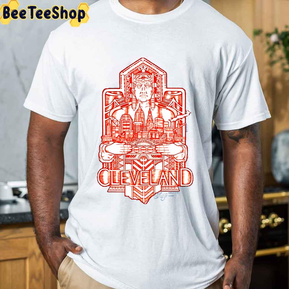 Orange Ciry Cleveland Guardians Unisex T-Shirt Orange Ciry Cleveland Guardians Unisex T-Shirt