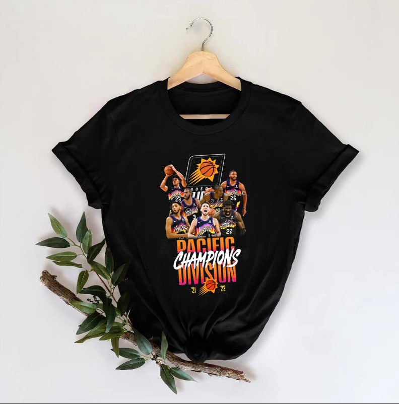 Pacieic Champions Division 2021 2022 Phoenix Suns Basketball Unisex T-Shirt Pacieic Champions Division 2021 2022 Phoenix Suns Basketball Unisex T-Shirt