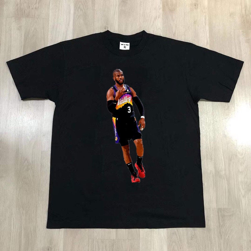 Picture Chris Paul Playing Basketball Unisex T-Shirt Picture Chris Paul Playing Basketball Unisex T-Shirt