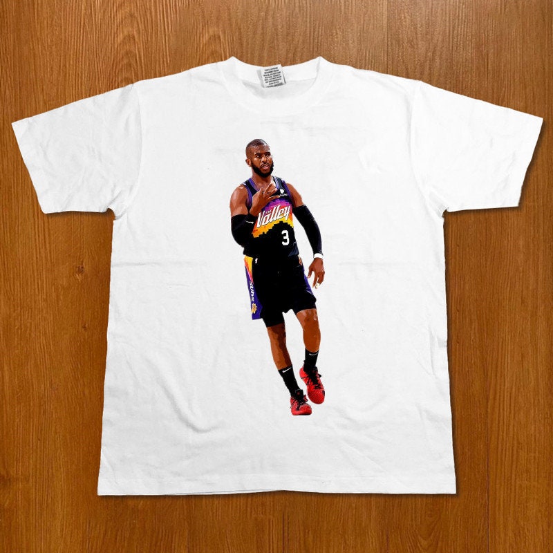 Picture Chris Paul Playing Basketball Unisex T-Shirt Picture Chris Paul Playing Basketball Unisex T-Shirt