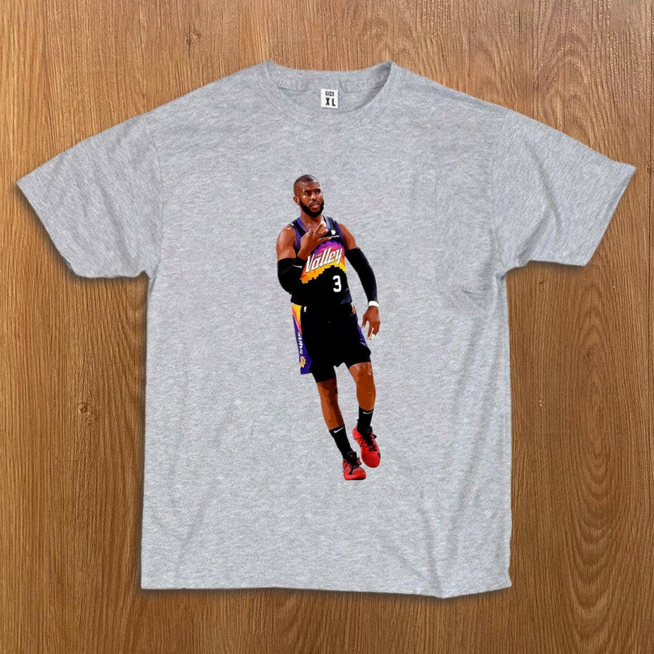 Picture Chris Paul Playing Basketball Unisex T-Shirt Picture Chris Paul Playing Basketball Unisex T-Shirt