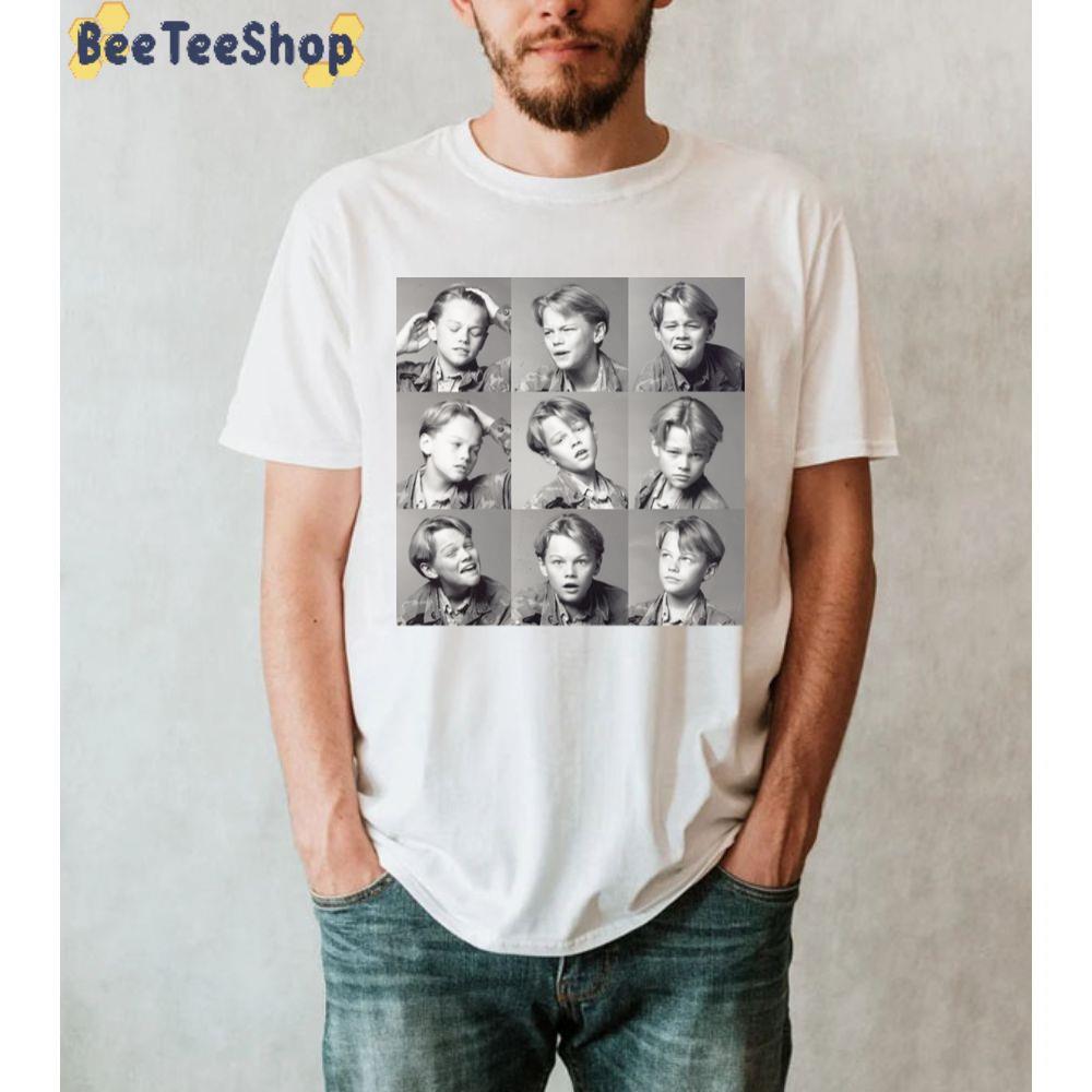 Pictures Young Leonardo Dicaprio Unisex T-Shirt Pictures Young Leonardo Dicaprio Unisex T-Shirt