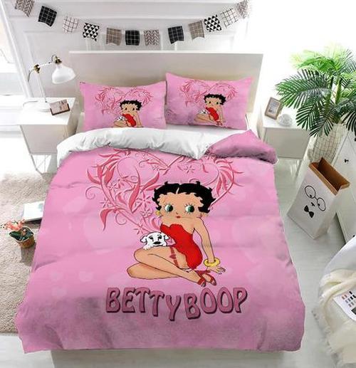 Pink Betty Boop Bedding Set Pink Betty Boop Bedding Set