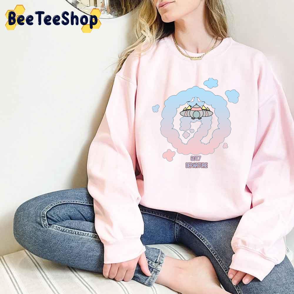 Pink Cloud Got7 Departure Unisex T-Shirt Pink Cloud Got7 Departure Unisex T-Shirt