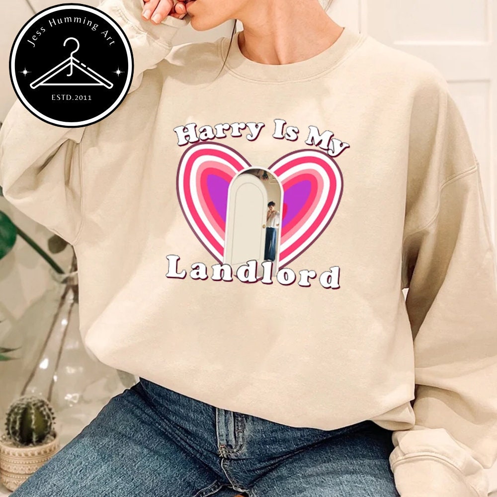 Pink Heart Harry Is My Landlord Harry's House It’s Not The Same As It Was Unisex T-Shirt Pink Heart Harry Is My Landlord Harry's House It’s Not The Same As It Was Unisex T-Shirt